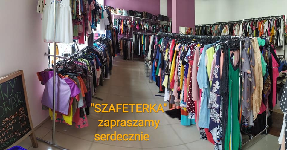 Zdjęcie na okładce dla SZAFETERKA Tania Odzież Nowa i Używana